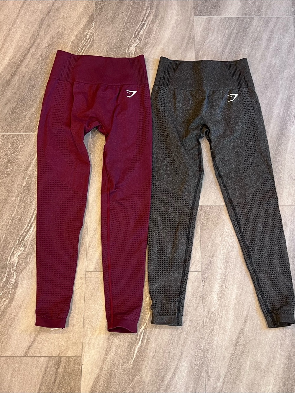 GYMSHARK Women's Vital Seamless 2.0 Leggings Yoga Workout  Size Small Lot Of 2